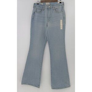 NWT Universal Thread High Rise Flare Jeans 10L‎ Light Wash Stretch Hipster Boho